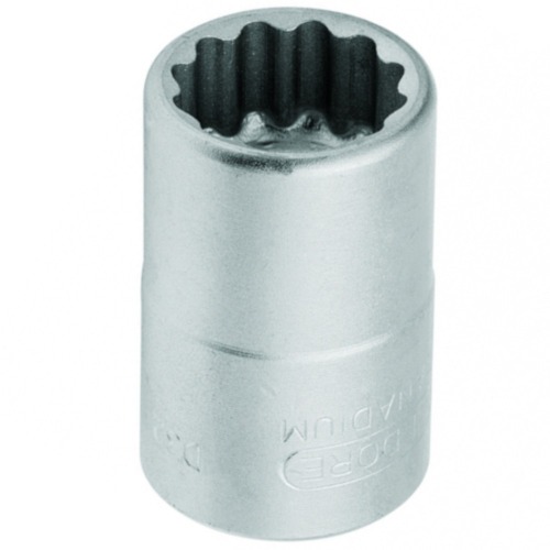 Soquete estriado 19 mm encaixe de 3/4 Soquete estriado 19 mm encaixe de 3/4