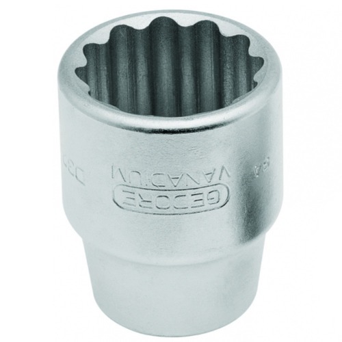 Soquete estriado 19 mm encaixe de 3/4 Soquete estriado 19 mm encaixe de 3/4