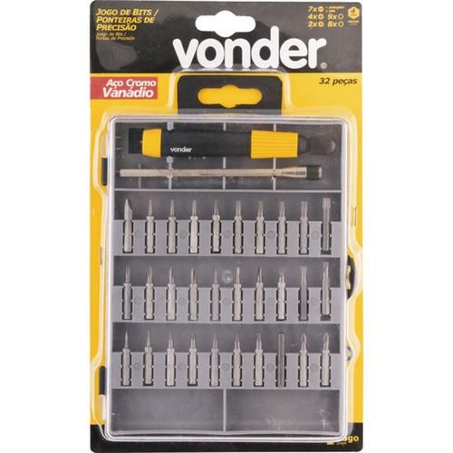 Jogo de bits e ponteiras de precis�o com 32 pe�as