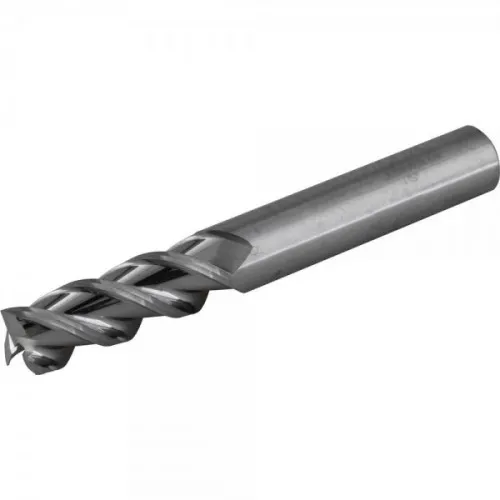 Fresa topo 10,0 mm em metal duro com 3 cortes