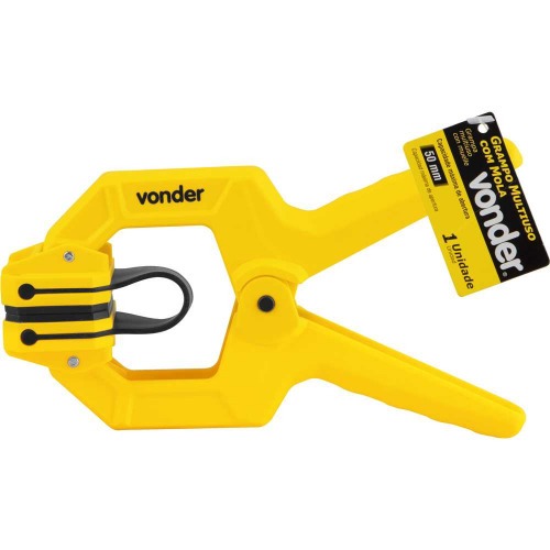 Grampo multiúso com mola e borracha flexível 50 mm Grampo multiúso com mola e borracha flexível 50 mm