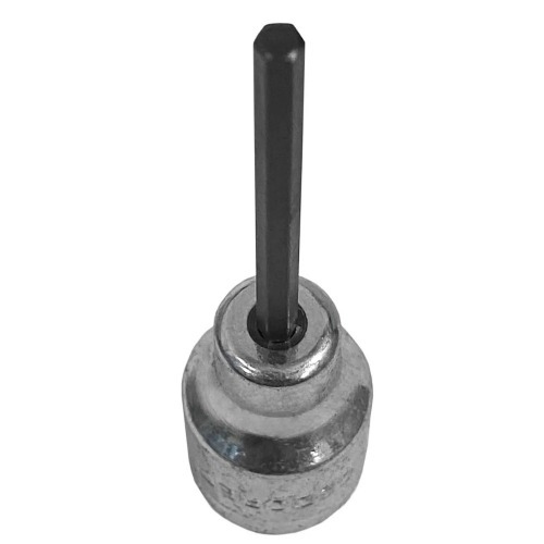 Soquete com ponta allen longa 6 mm encaixe 1/2 Soquete com ponta allen longa 6 mm encaixe 1/2