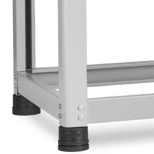 Bancada desmontável com 1 gaveta e tampo em compensado pinus envernizado - BM-A Bancada desmontável com 1 gaveta e tampo em compensado pinus envernizado - BM-A