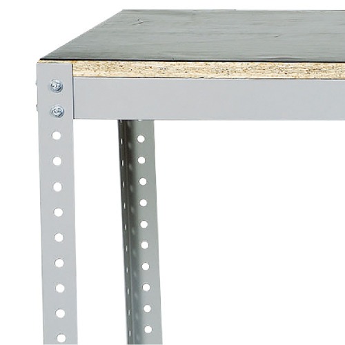 Bancada desmontável com tampo em madeira osb - BM-I Bancada desmontável com tampo em madeira osb - BM-I