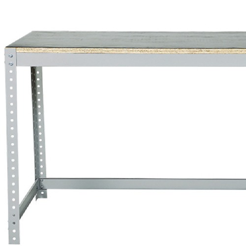 Bancada desmontável com tampo em madeira osb - BM-I Bancada desmontável com tampo em madeira osb - BM-I