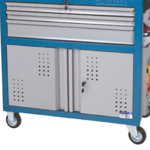 Carrinho para ferramentas fechado com 3 gavetas - CR-58 Carrinho para ferramentas fechado com 3 gavetas - CR-58