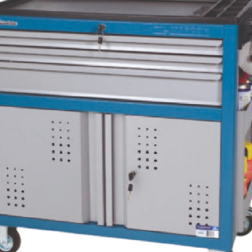 Carrinho para ferramentas fechado com 3 gavetas - CR-58 Carrinho para ferramentas fechado com 3 gavetas - CR-58