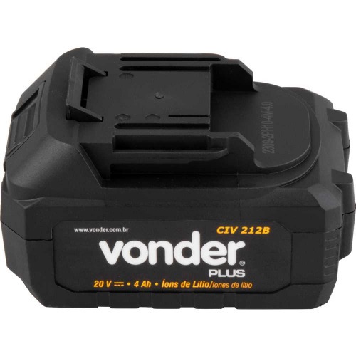 Chave de impacto a bateria 20V encaixe de 1/2 Chave de impacto a bateria 20V encaixe de 1/2