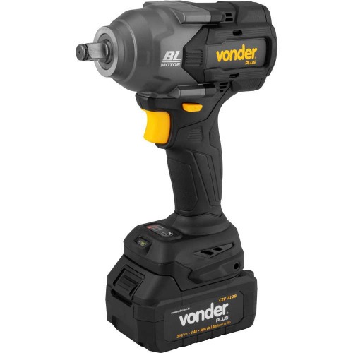 Chave de impacto a bateria 20V encaixe de 1/2 Chave de impacto a bateria 20V encaixe de 1/2