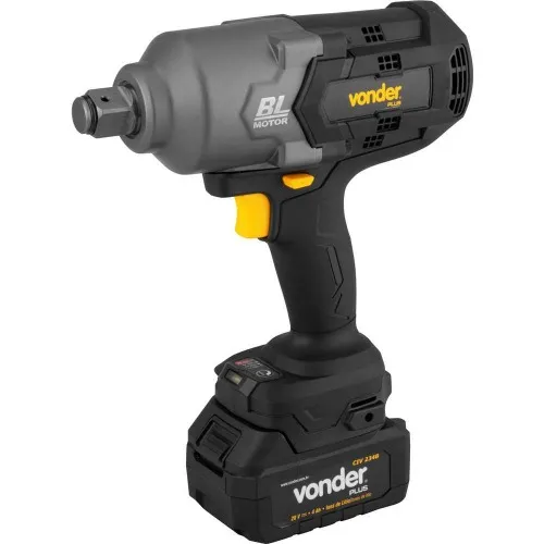 Chave de impacto a bateria 20V encaixe de 3/4