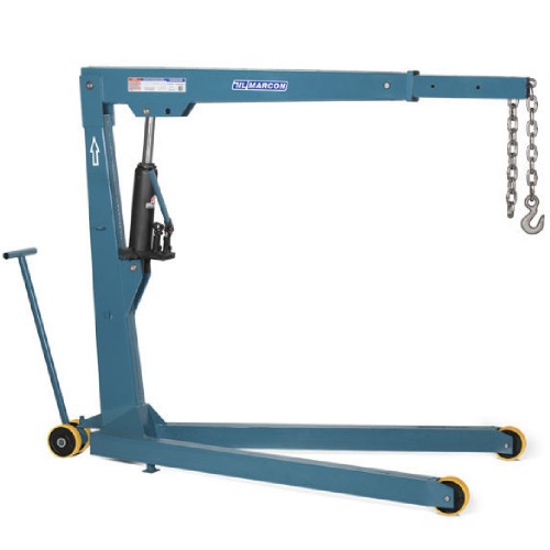 Guincho hidrulico capacidade para 2 toneladas com rodagem de poliuretano e prolongador - MGH-2TPP