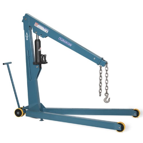 Guincho hidrulico capacidade para 2 toneladas com rodagem de poliuretano e prolongador - MGH-2TPP