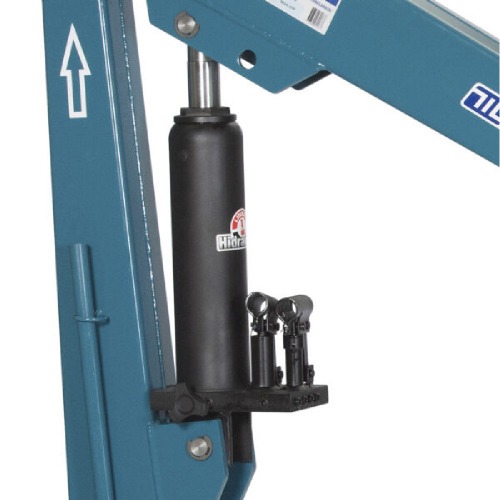 Guincho hidrulico capacidade para 2 toneladas com rodagem de poliuretano e prolongador - MGH-2TPP