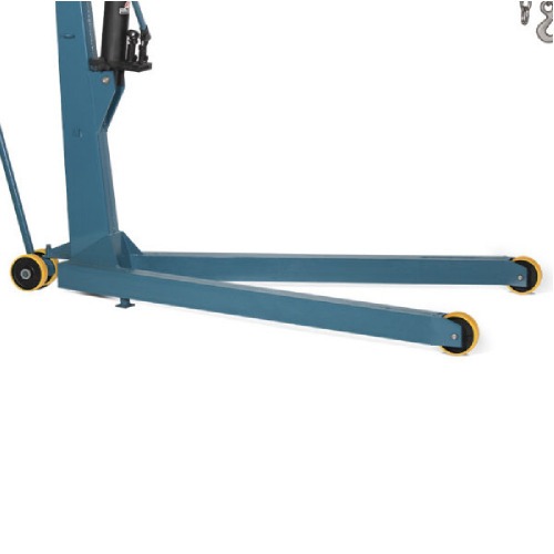 Guincho hidrulico capacidade para 2 toneladas com rodagem de poliuretano e prolongador - MGH-2TPP