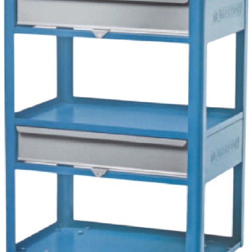 Carrinho aberto para ferramentas com 2 gavetas - CR-95