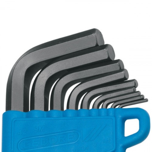 Jogo de chave allen 3 a 14 mm com 10 peças - 42 - 10M Jogo de chave allen 3 a 14 mm com 10 peças - 42 - 10M