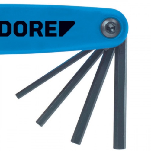 Jogo de chave allen em arma��o 5/64 a 1/4