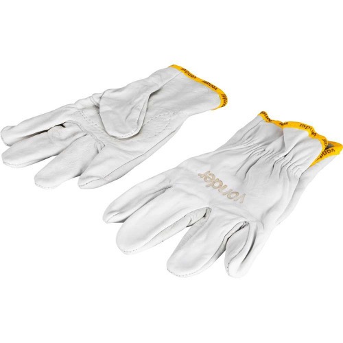 Luva em couro vaqueta sem refor�o