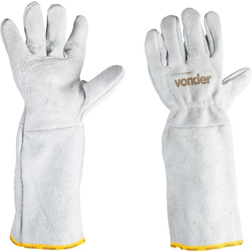 Luva de raspa petroleira com reforço Luva de raspa petroleira com reforço