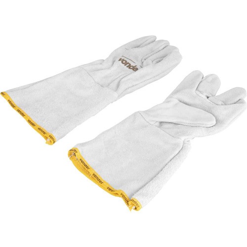 Luva de raspa de couro petroleira com reforço Luva de raspa de couro petroleira com reforço