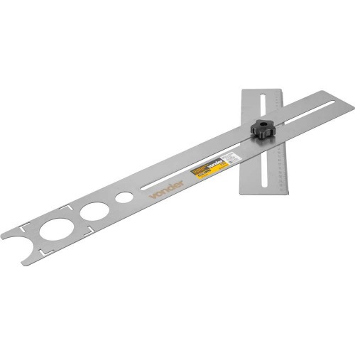 Localizador de furos para perfurao em cermica