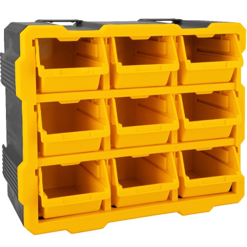 Organizador plstico com 9 compartimentos - OPV 090