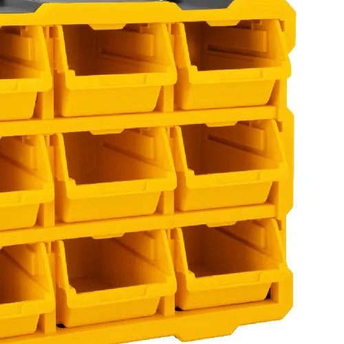 Organizador plástico com 9 compartimentos - OPV 090