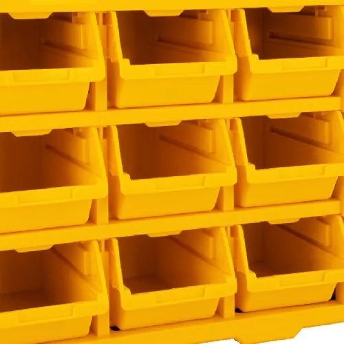 Organizador plástico com 9 compartimentos - OPV 090
