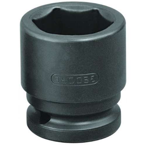 Soquete sextavado de impacto de 27 mm encaixe 1/2 Soquete sextavado de impacto de 27 mm encaixe 1/2