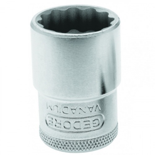 Soquete estriado 15 mm encaixe 1/2