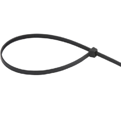 Abraadeira de nylon preta 2,5 mm x 10 cm com 100 peas