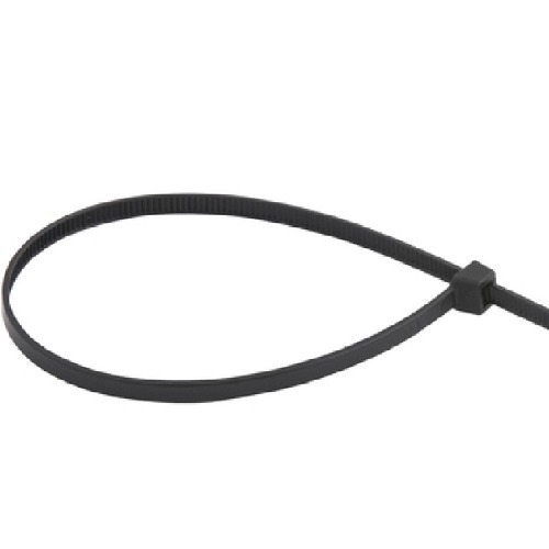 Abraçadeira de nylon preta 3,6 mm x 20 cm com 100 peças Abraçadeira de nylon preta 3,6 mm x 20 cm com 100 peças