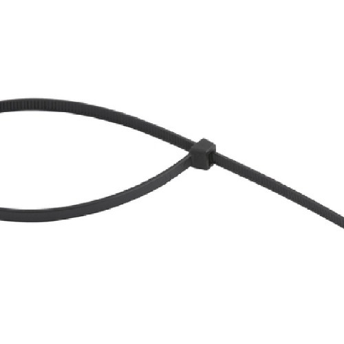 Abracadeira de nylon preta 4,8 mm x 40 cm com 100 peas