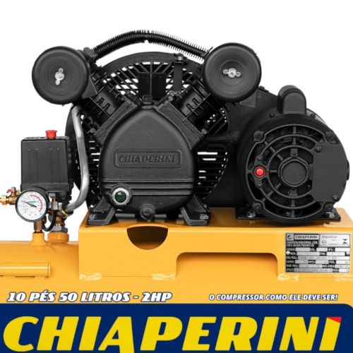 Compressor de ar 10 pés 50L 2 hp 140 libras trifásico - REX.T Móvel Compressor de ar 10 pés 50L 2 hp 140 libras trifásico - REX.T Móvel