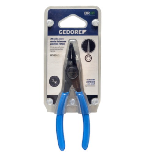 Alicate bico reto para anéis internos aço cromo vanádio 9 Alicate bico reto para anéis internos aço cromo vanádio 9