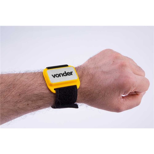 Pulseira magn�tica porta-ferramentas com velcro