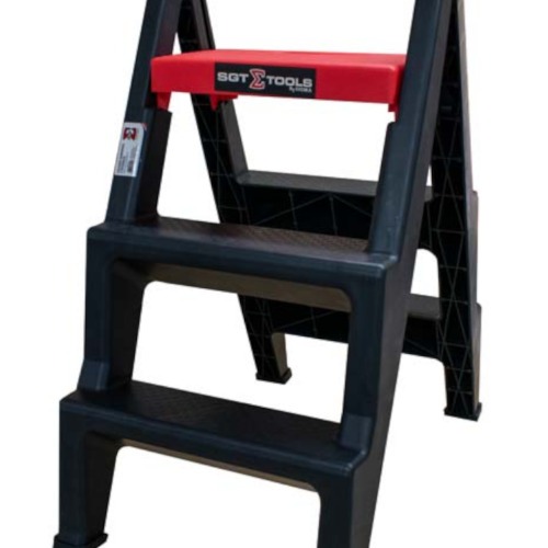 Escada dobr�vel 3 degraus para detalhamento