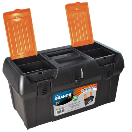 Caixa plástica para ferramentas 19 Caixa plástica para ferramentas 19