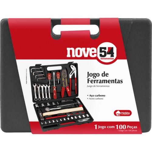 Jogo de ferramentas 100 peças com maleta Jogo de ferramentas 100 peças com maleta