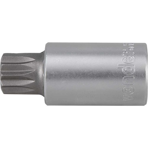 Soquete multidentado curto com encaixe 1/2