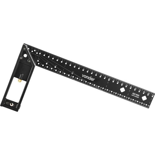 Esquadro multiuso de alumínio 300 mm Esquadro multiuso de alumínio 300 mm