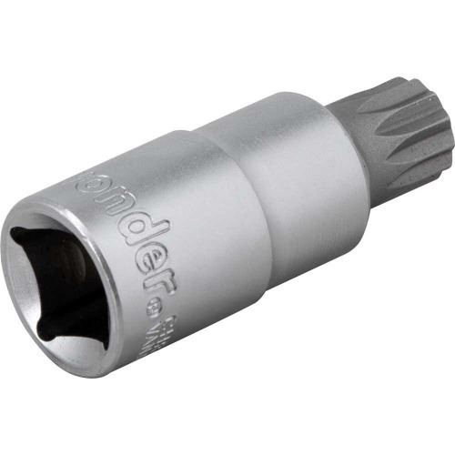 Soquete multidentado curto encaixe 1/2