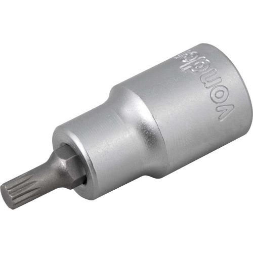 Soquete multidentado curto encaixe 1/2