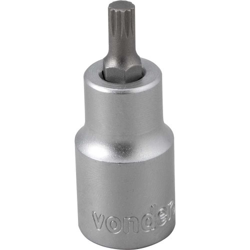 Soquete multidentado curto encaixe 1/2