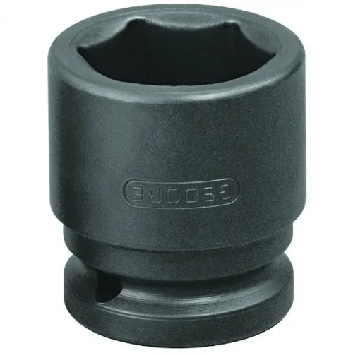 Soquete sextavado de impacto 15 mm com encaixe de 1/2