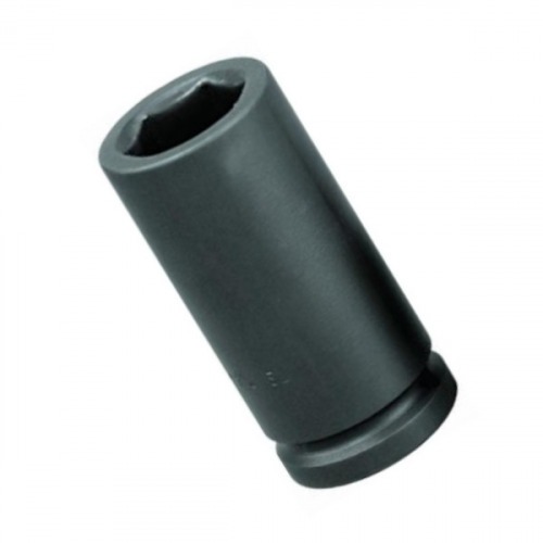 Soquete sextavado longo de impacto 24 mm com encaixe de 3/4 Soquete sextavado longo de impacto 24 mm com encaixe de 3/4