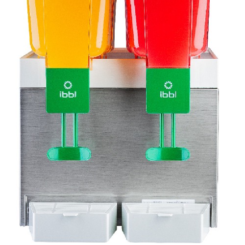 Refresqueira com 2 cubas 15L resfriamento compressor inox - BBS2  110V Refresqueira com 2 cubas 15L resfriamento compressor inox - BBS2  110V