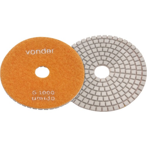 Disco de lixa diamantado com costado em pluma 4 Disco de lixa diamantado com costado em pluma 4