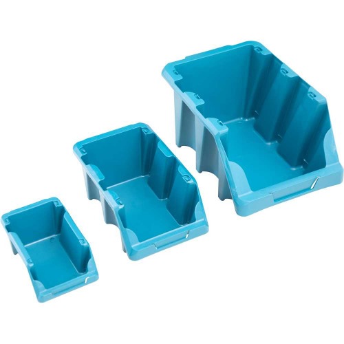 Estante met�lica com 49 gavetas azuis n�3 / n�5 / n�7