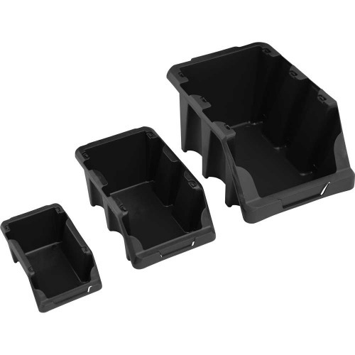 Estante metálica com 49 gavetas pretas n°3 / n°5 / n°7 Estante metálica com 49 gavetas pretas n°3 / n°5 / n°7